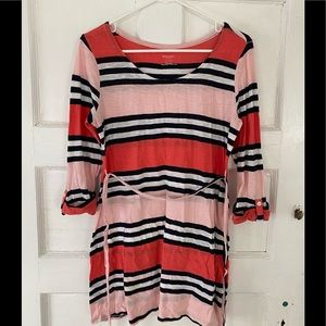LIKE NEW, Motherhood Striped Maternity Tunic